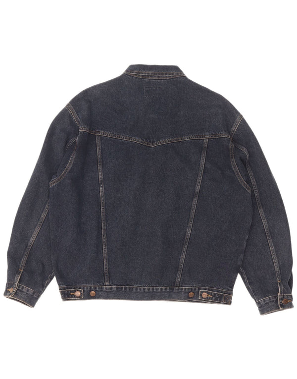 Giacca di jeans da uomo Wrangler UK 42 XL cotone blu