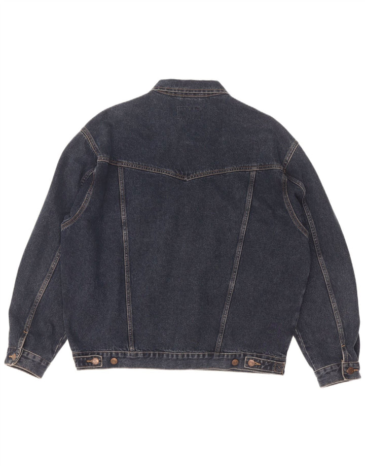 Giacca di jeans da uomo Wrangler UK 42 XL cotone blu