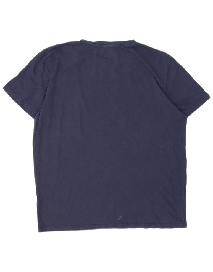 T-shirt grafica da uomo Jack & Jones Top XL Blu navy