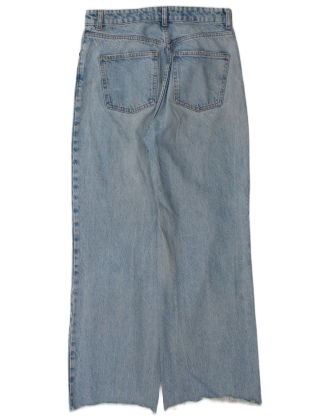 Jeans larghi da donna Zara EU 38 piccoli W28 L29 blu