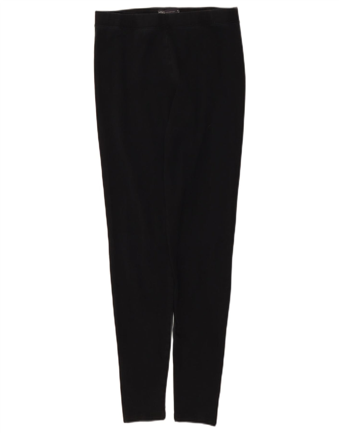 Leggings da donna Marks & Spencer UK 10 piccolo cotone nero