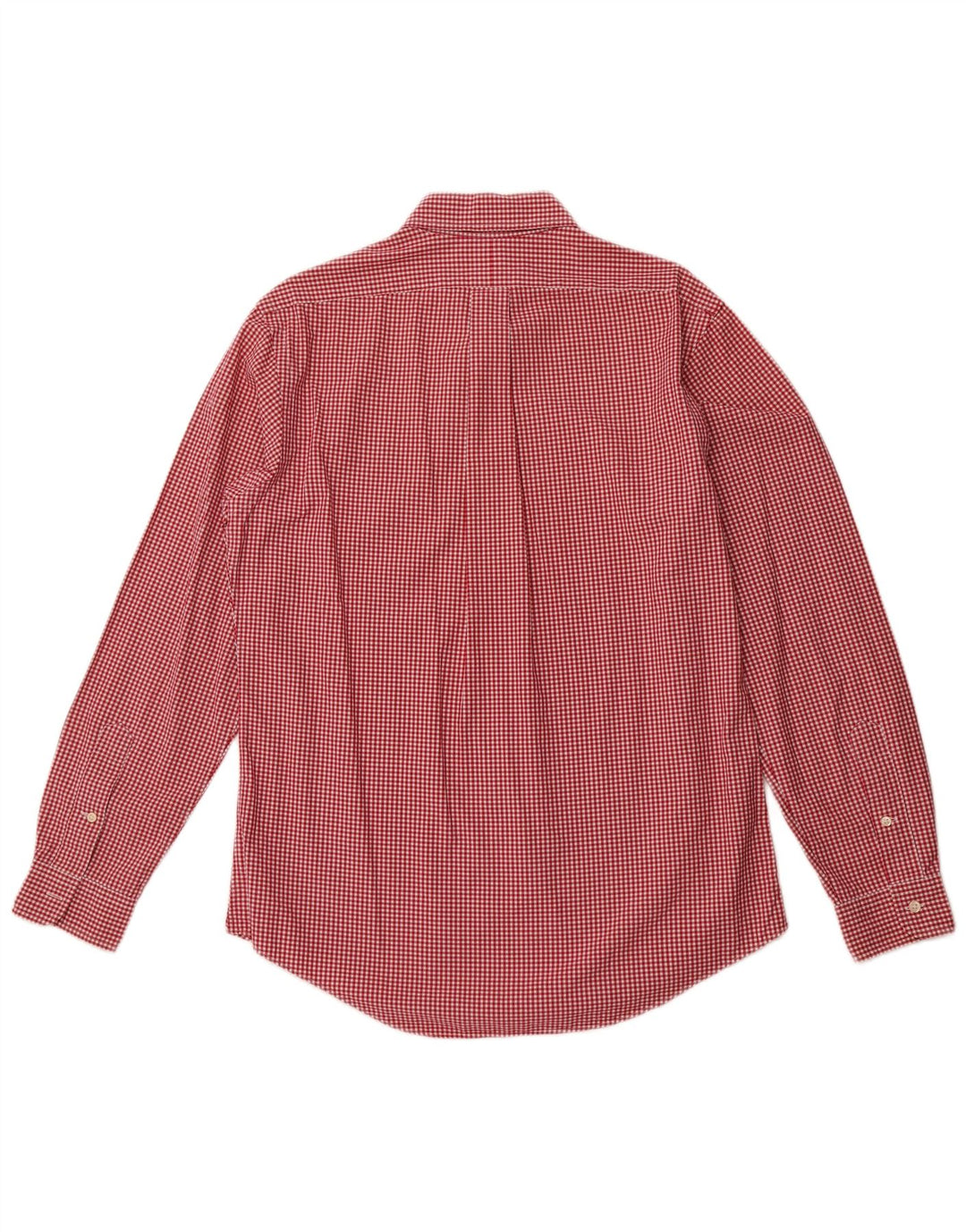 Polo Ralph Lauren Camicia da uomo su misura in cotone a quadretti rosso medio