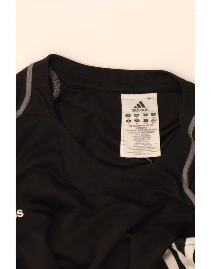 Canotta Adidas Climacool da donna UK 14 poliestere nero medio