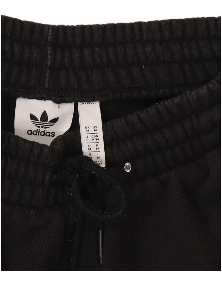 Pantaloncini sportivi Adidas da uomo medio cotone nero