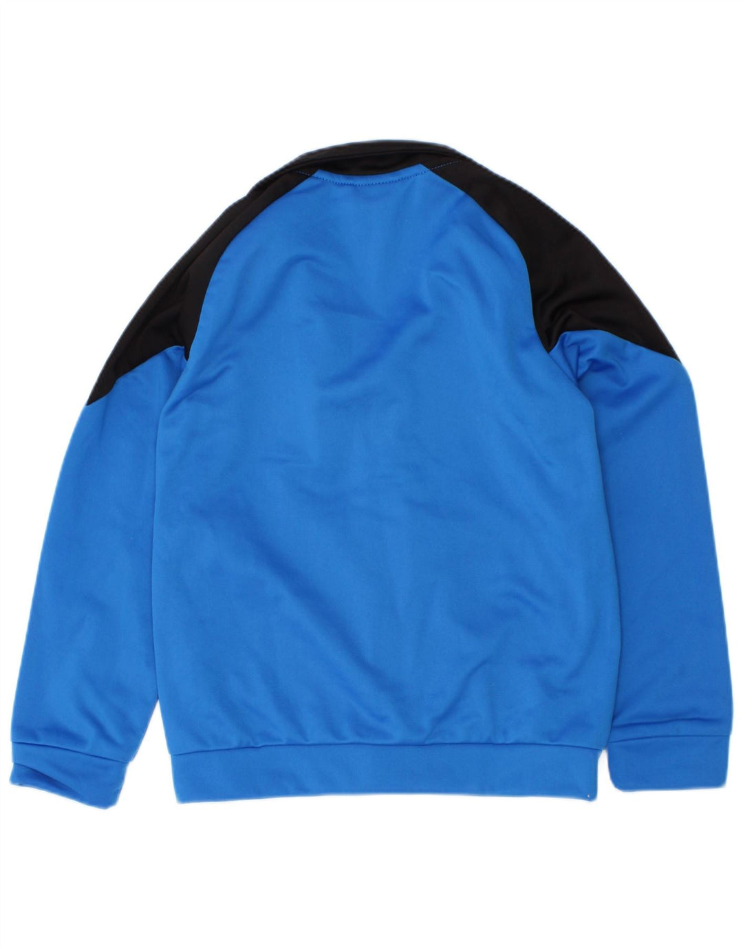 Giacca da tuta grafica da ragazzo Puma 5-6 anni in poliestere color block blu