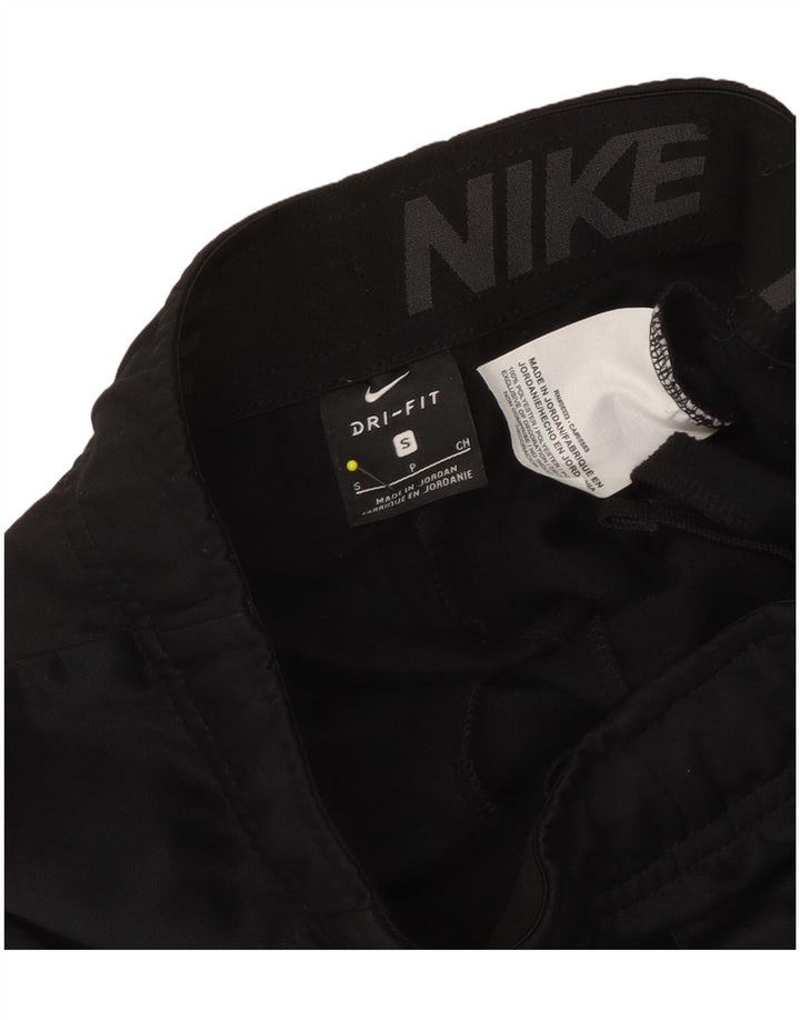 Pantaloni da tuta Nike da ragazzo Dri Fit 8-9 anni piccoli in poliestere nero