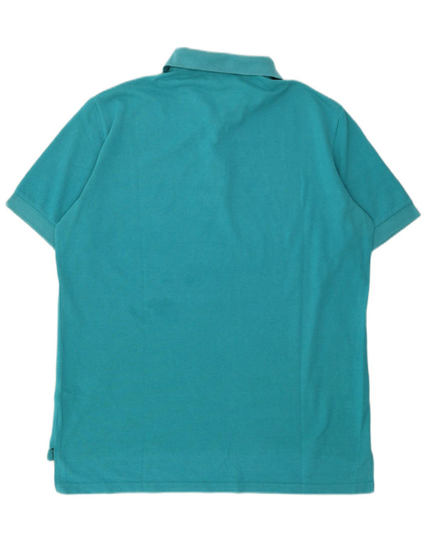 Polo Adidas da uomo UK 48 3XL cotone blu