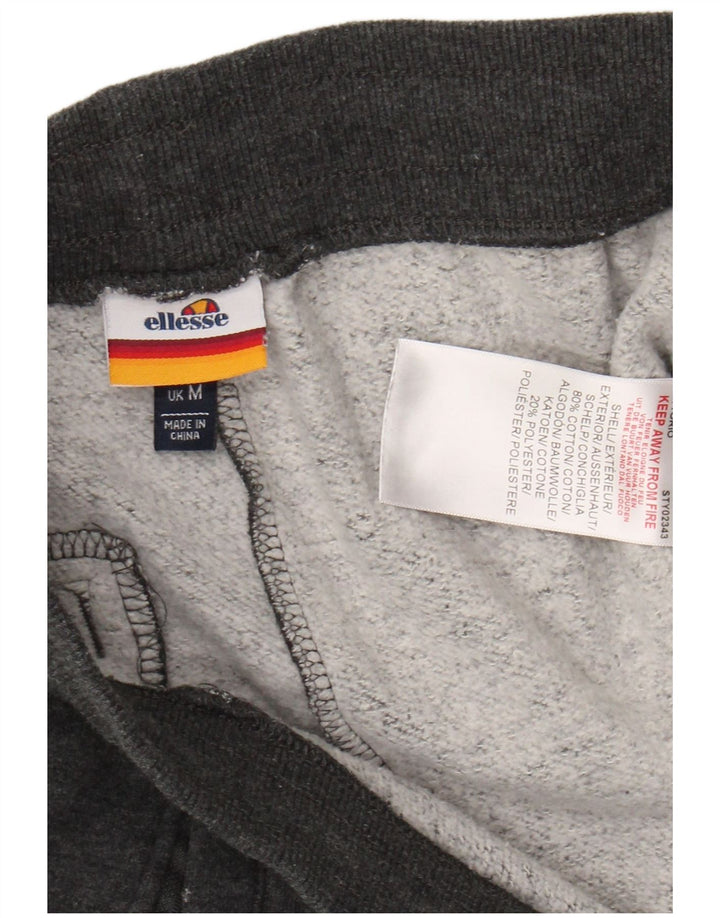 Pantaloni da tuta da uomo ELLESSE Joggers in cotone grigio medio