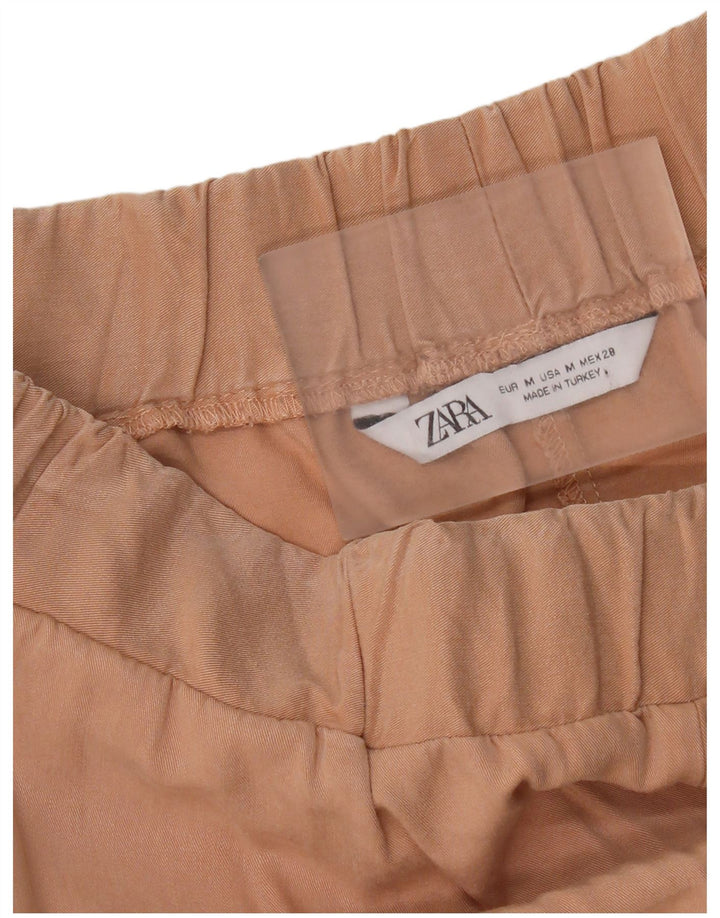 Pantaloni corti da donna Zara Joggers medi W28 L25 Colorblock rosa