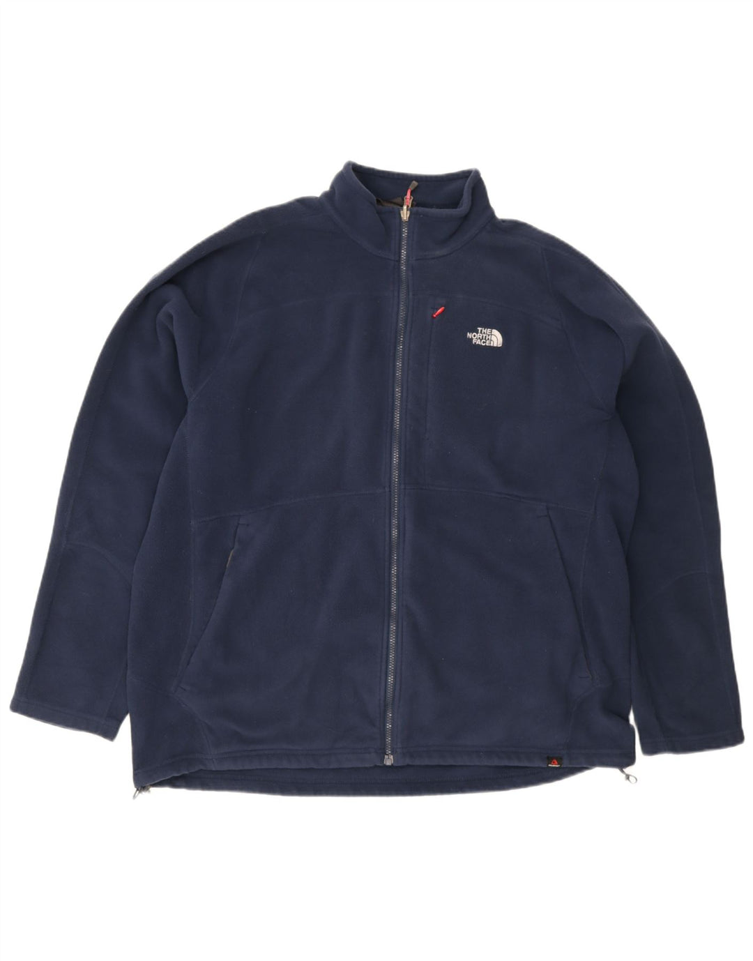 Giacca in pile da uomo The North Face 2XL poliestere blu navy
