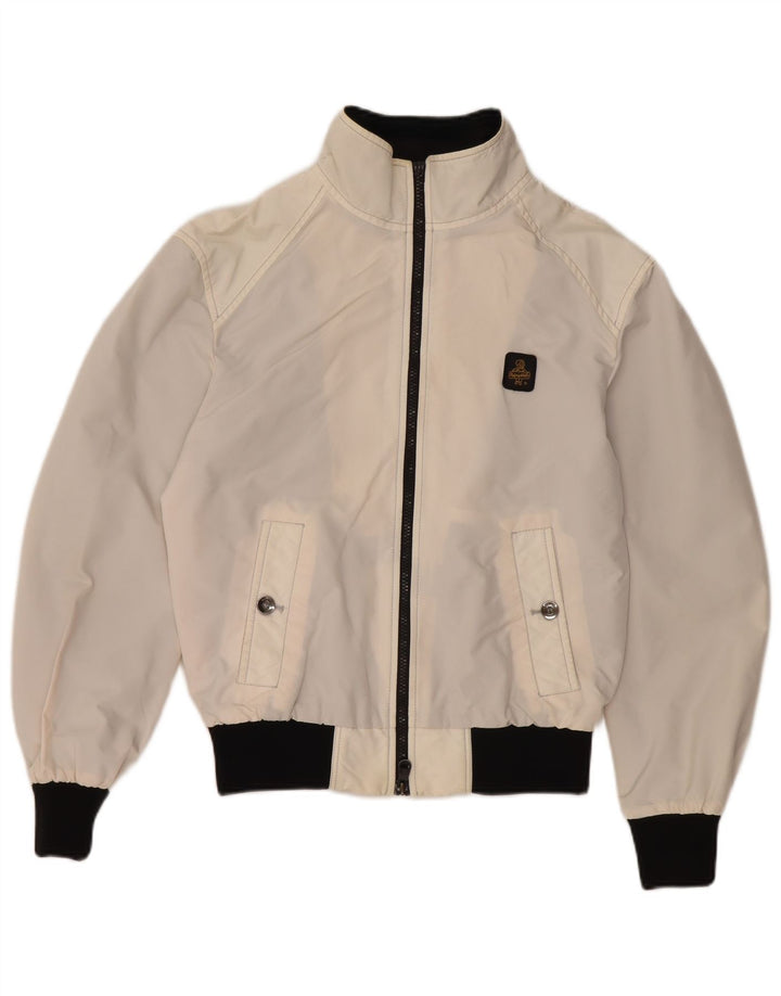 Giubbotto bomber da uomo Refrigiwear EU 46 Small White Colourblock in poliammide