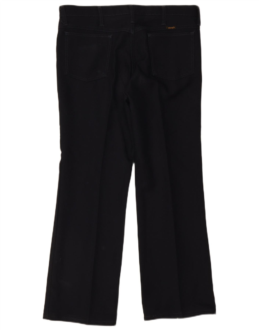 Pantaloni casual dritti da uomo Wrangler W36 L30 poliestere blu navy