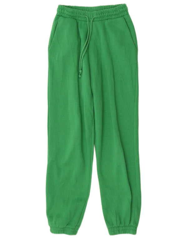 Pantaloni della tuta da donna Zara Joggers UK 8 Small Verde
