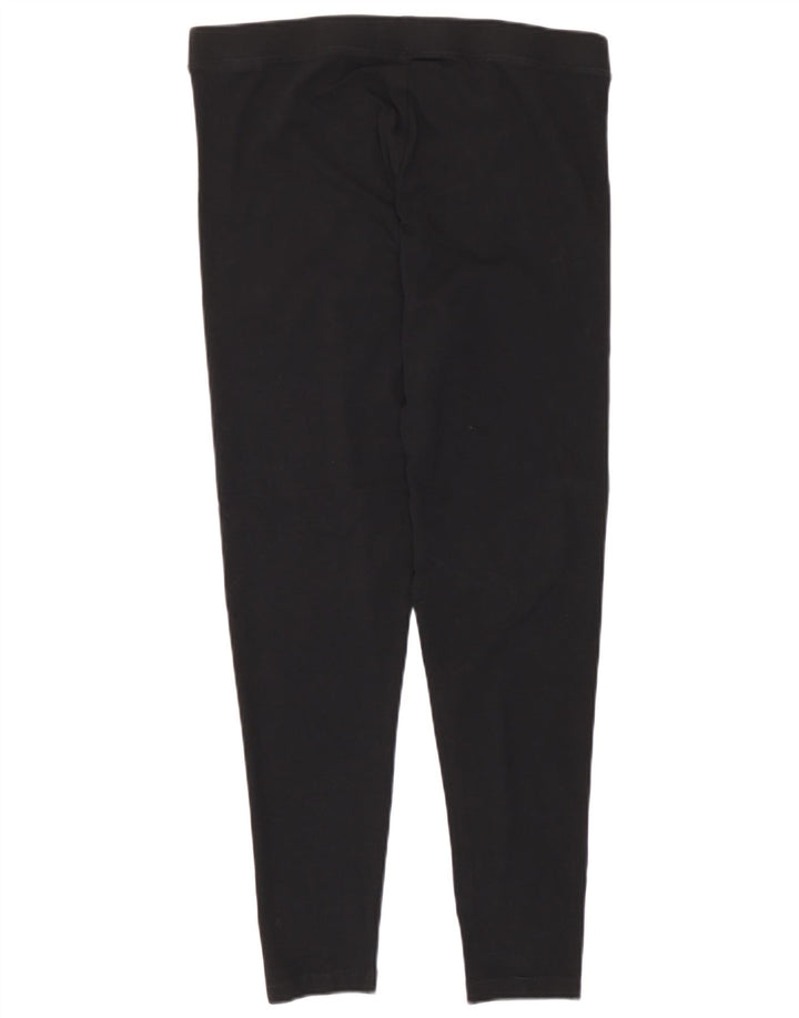 Leggings corti da donna Marks & Spencer UK 14 grande cotone nero