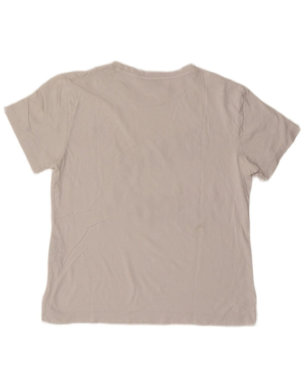 T-shirt grafica da donna Puma Top UK 14 cotone bianco medio