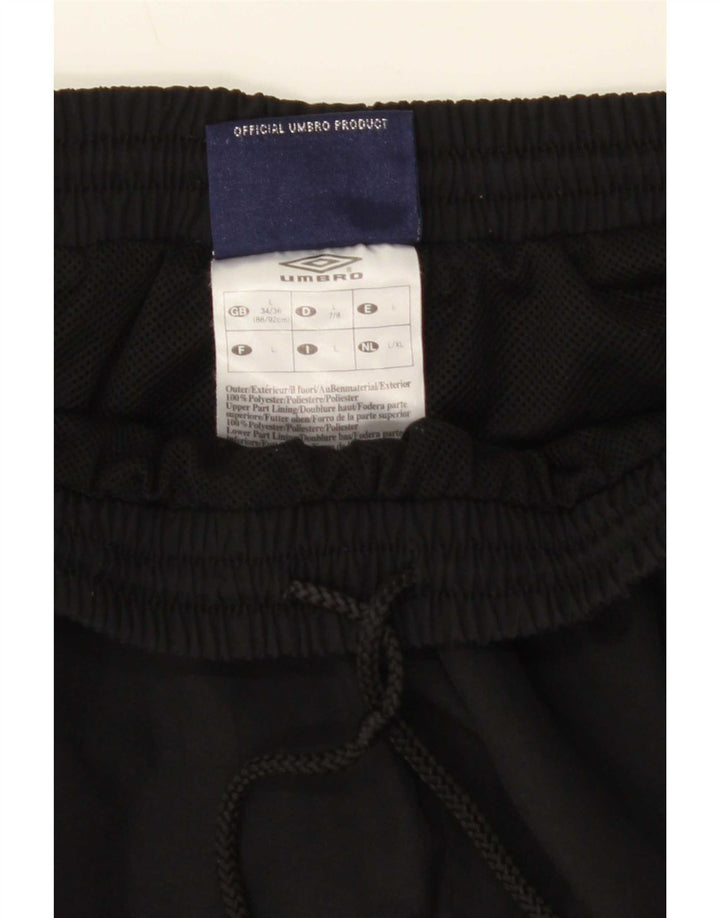 Pantaloni da tuta da uomo Umbro Joggers Large Poliestere nero