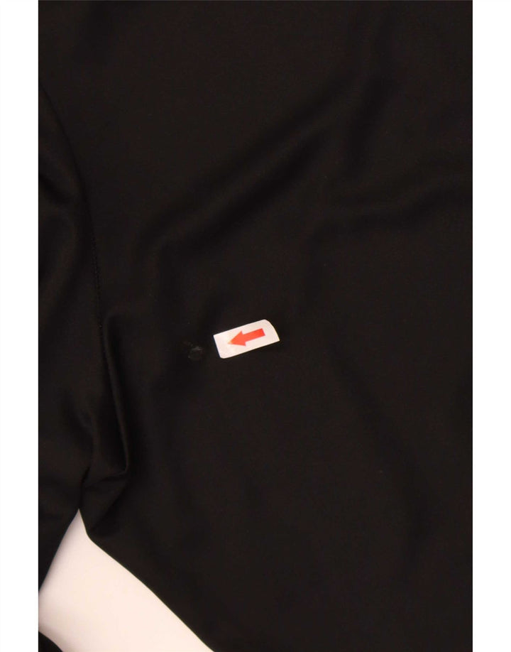 Pantaloncini sportivi Nike Dri Fit da uomo piccoli in poliestere nero