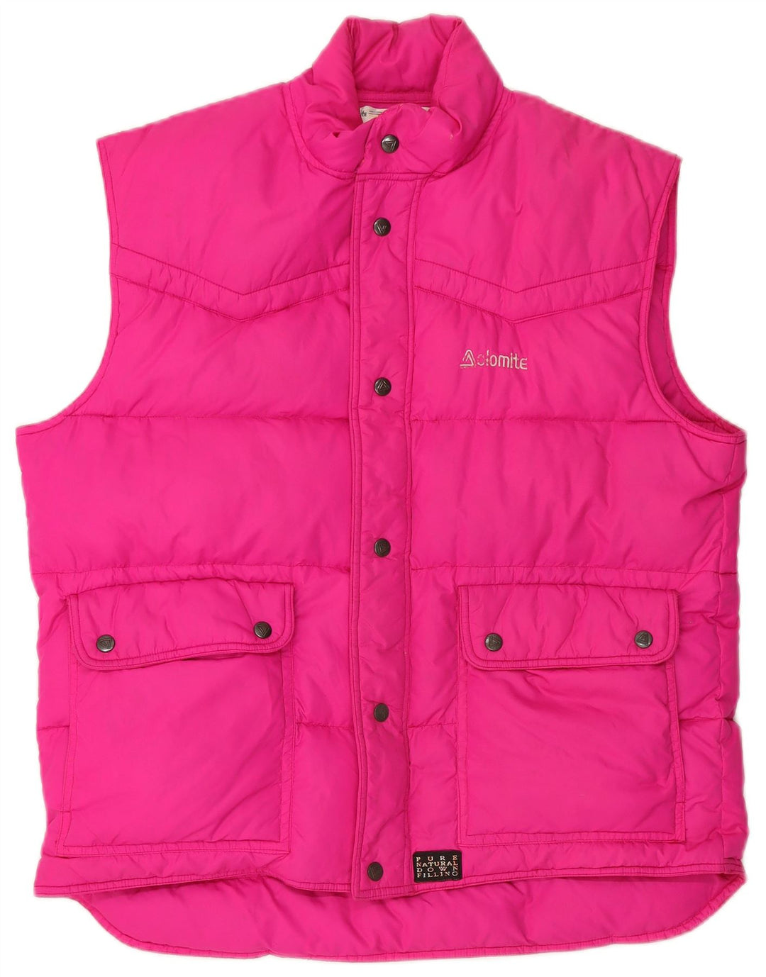 Gilet imbottito oversize da donna DOLOMITE UK 16 Large Rosa
