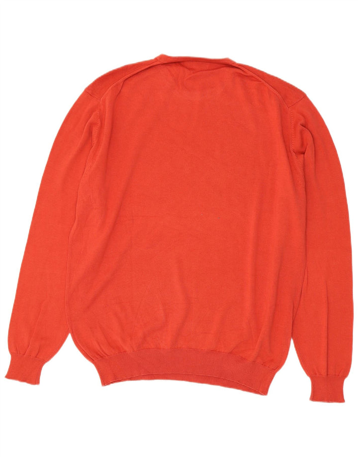 Maglione Kappa Uomo Girocollo XL Rosso Cotone