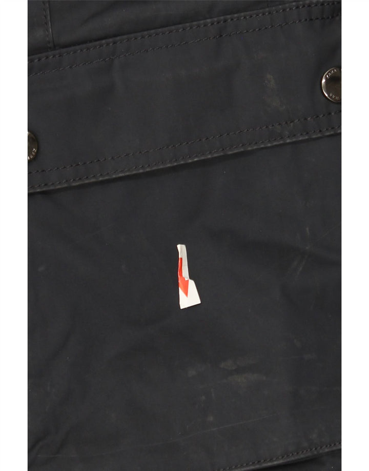 Giacca utility da uomo Zara UK 42 XL poliestere blu navy