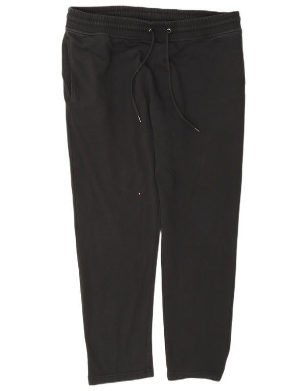 Pantaloni da tuta da donna Marks & Spencer UK 16 grandi cotone nero