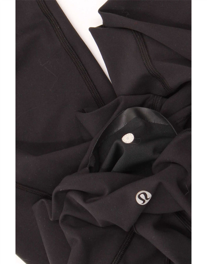 Leggings corti da donna Lululemon US 6 medio nero