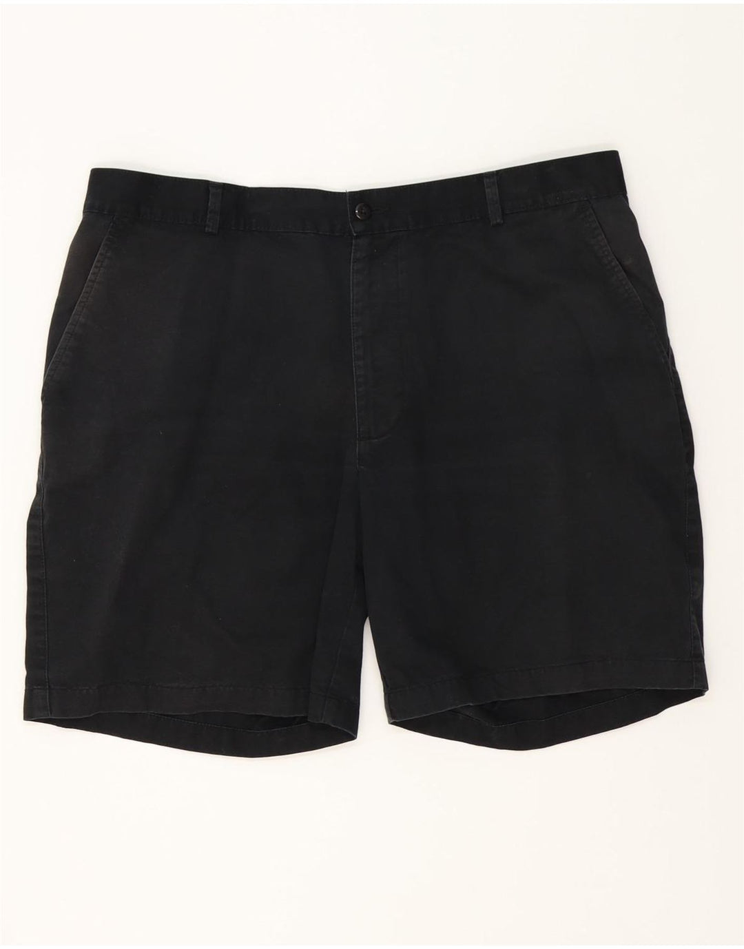 Pantaloncini chino da uomo IZOD W36 grandi in cotone nero
