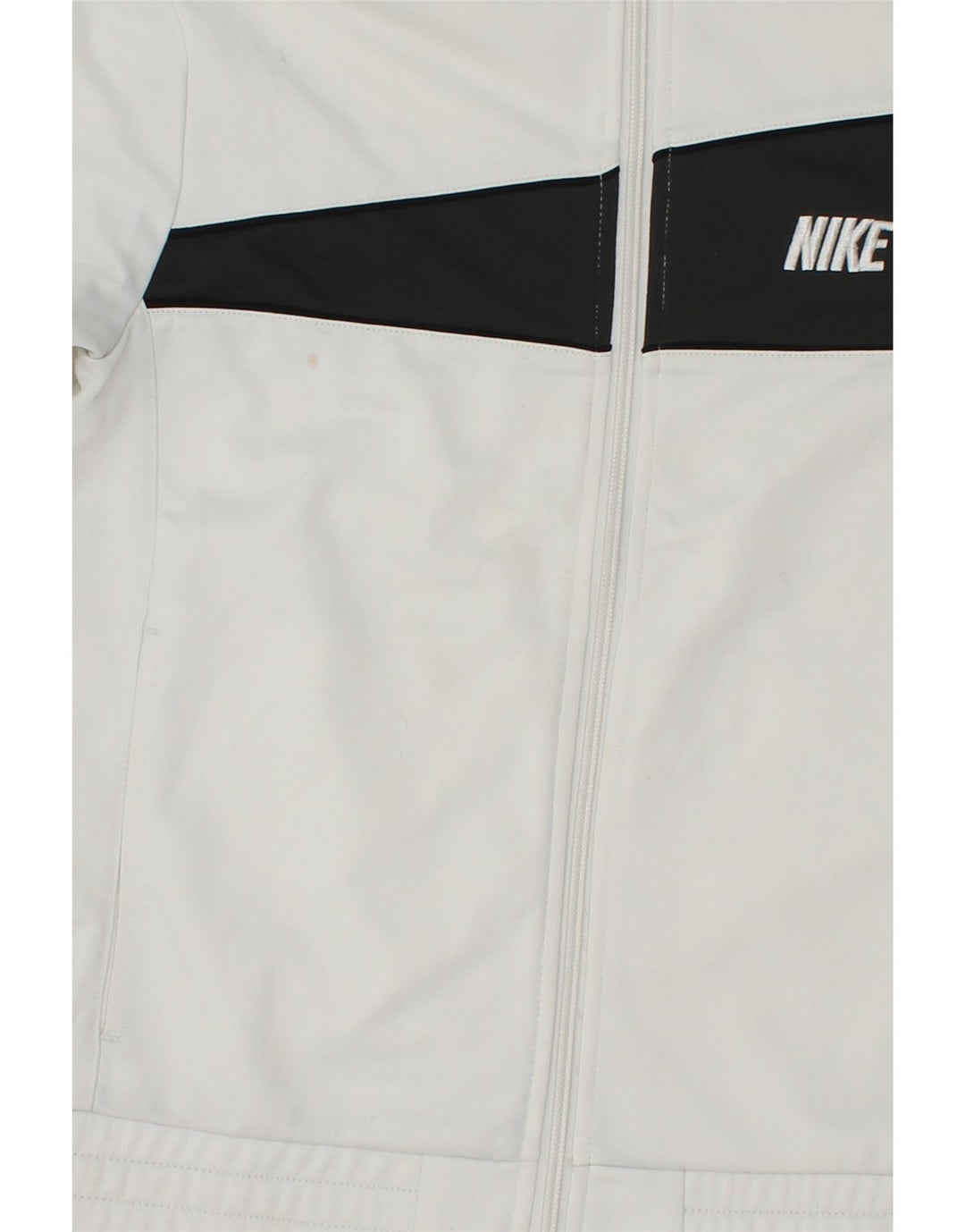 Giacca da tuta da ragazzo NIKE 10-11 anni color block bianco medio