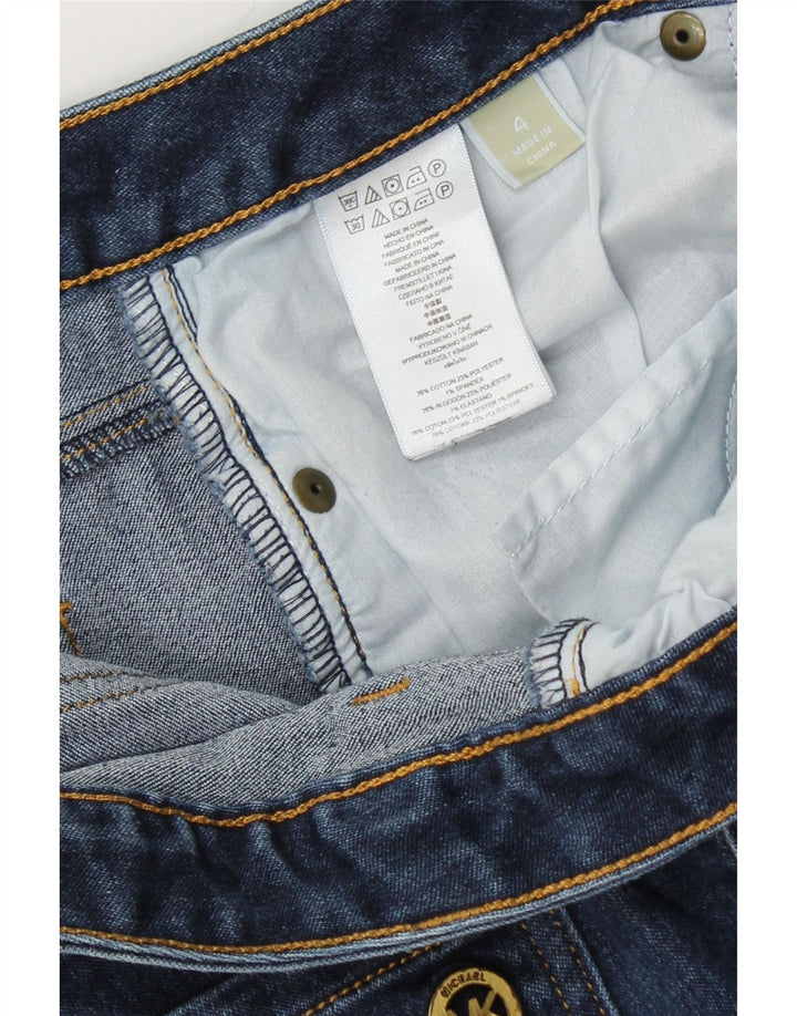 MICHAEL KORS Womens Slim Capri Jeans US 4 Small W30 L21 Blue Cotton Vintage Michael Kors and Second-Hand Michael Kors from Messina Hembry 