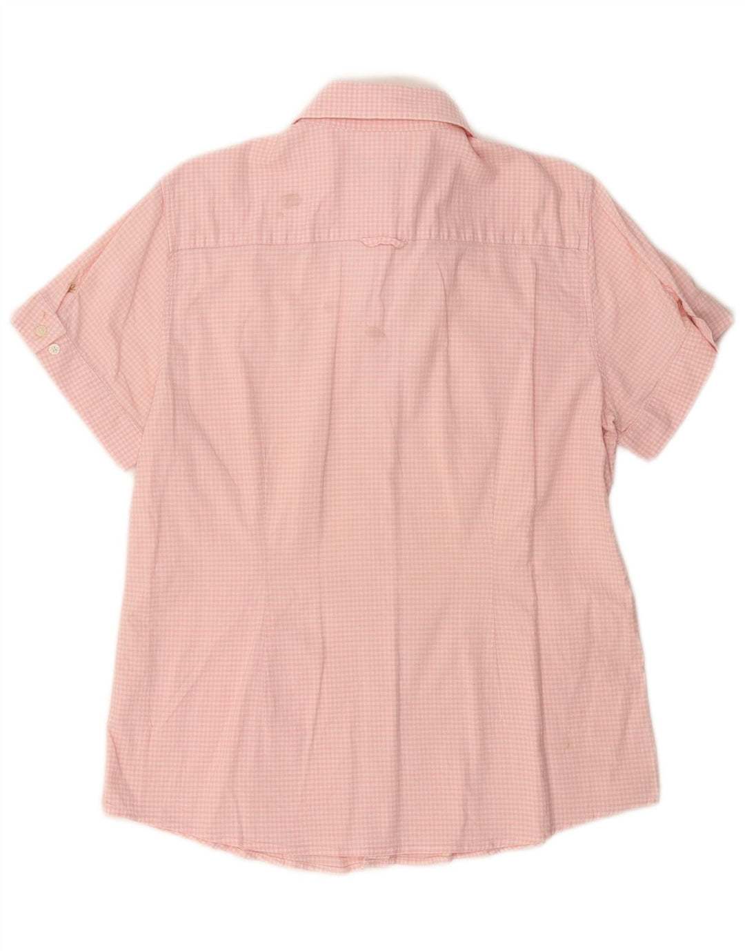 GANT Camicia a maniche corte da donna UK 20 Large Pink Gingham