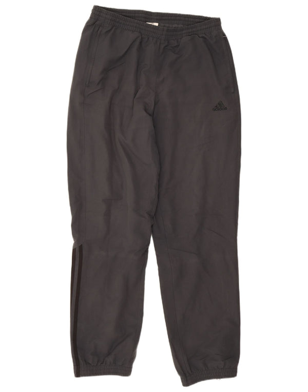 Pantaloni da tuta da uomo Adidas Joggers in poliestere grigio medio