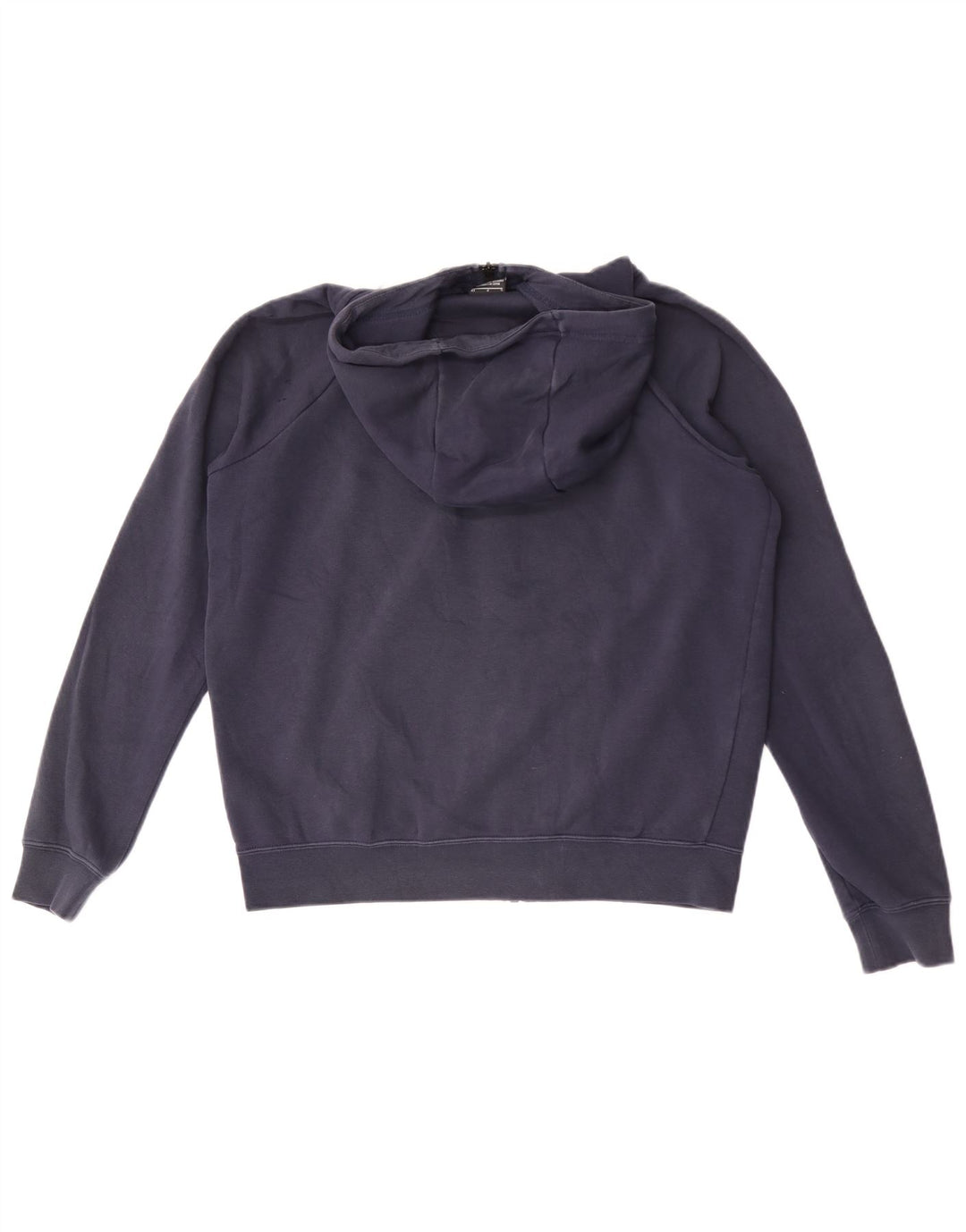 Felpa con cappuccio e zip Nike da uomo, piccola, in cotone blu navy