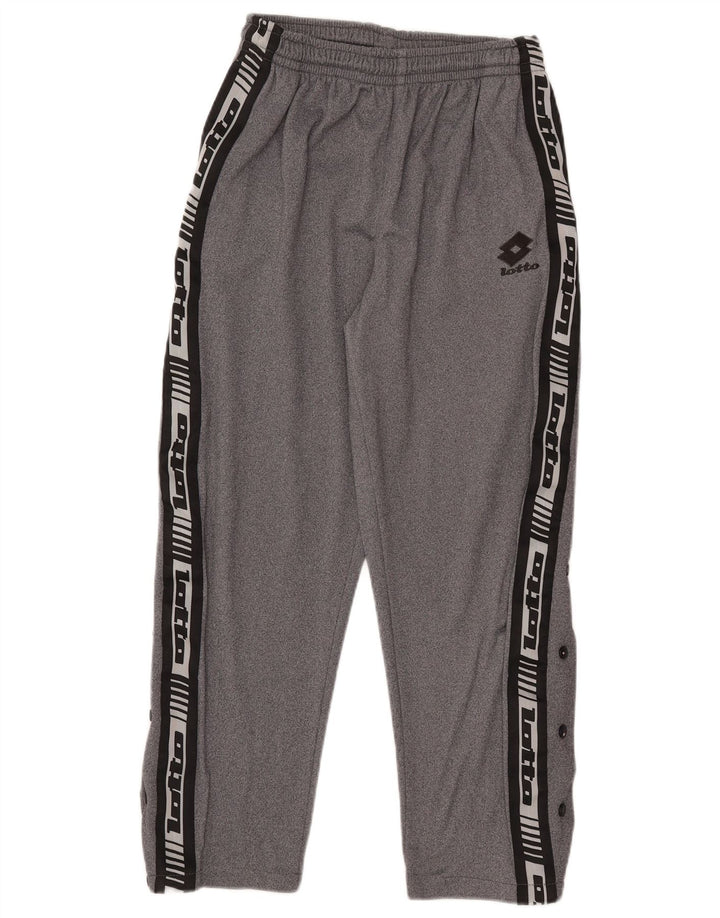 Pantaloni da tuta con grafica da uomo Lotto Blocco colore grigio medio