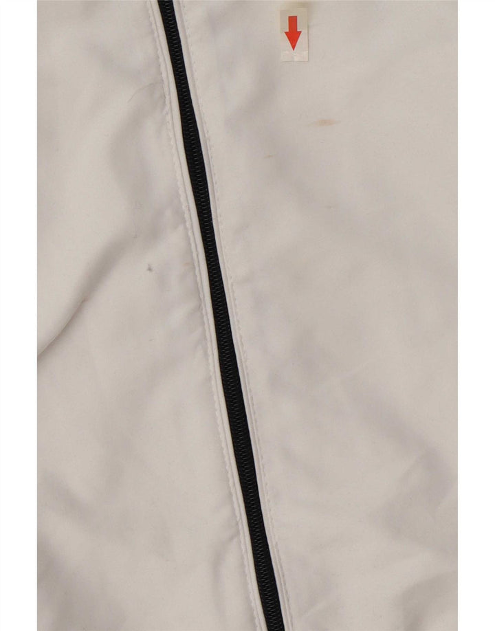 Champion Giacca da tuta da uomo 2XL Poliestere color block bianco