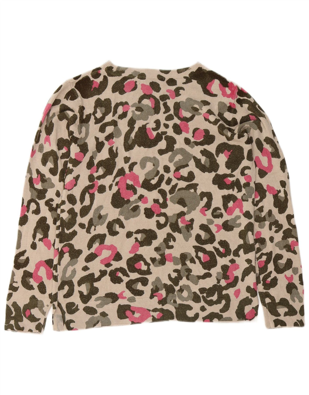 Maglione maglione con scollo a barca da donna Marks & Spencer UK 12 Beige medio