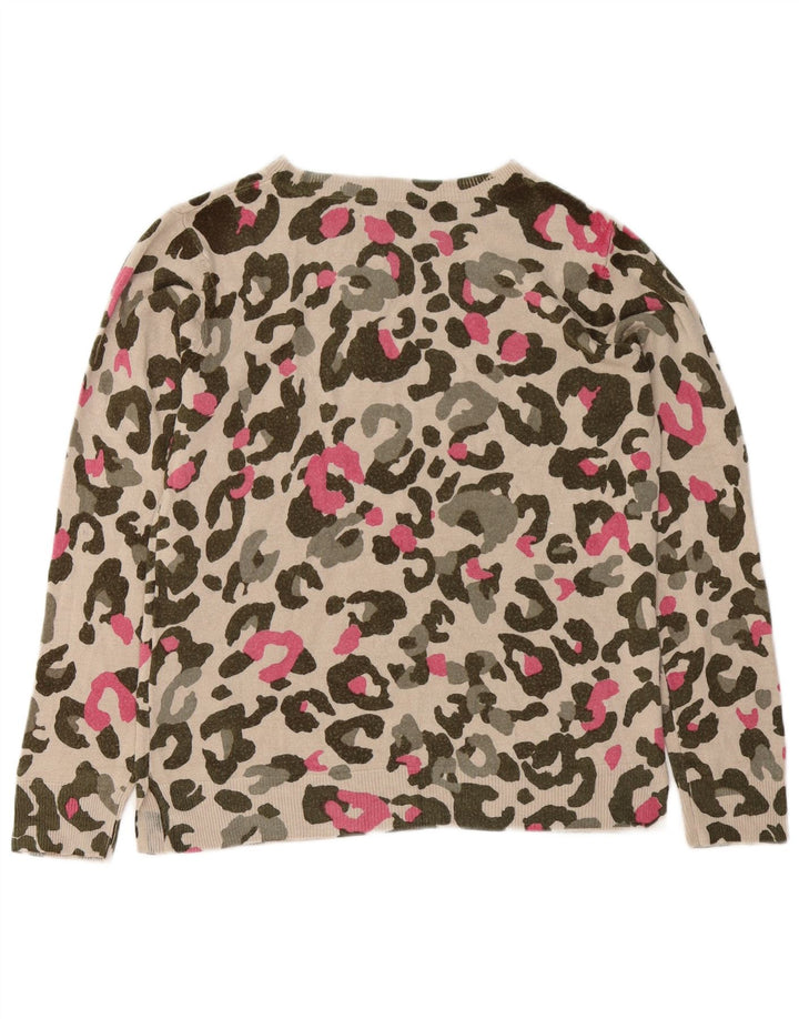 Maglione maglione con scollo a barca da donna Marks & Spencer UK 12 Beige medio