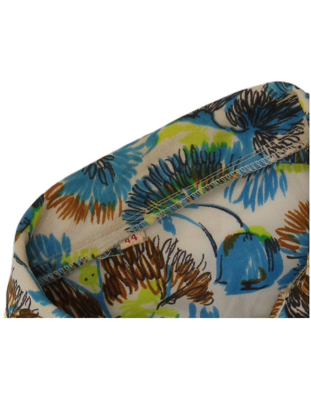 Camicia Vintage da Donna IT 44 Media Floreale Multicolore
