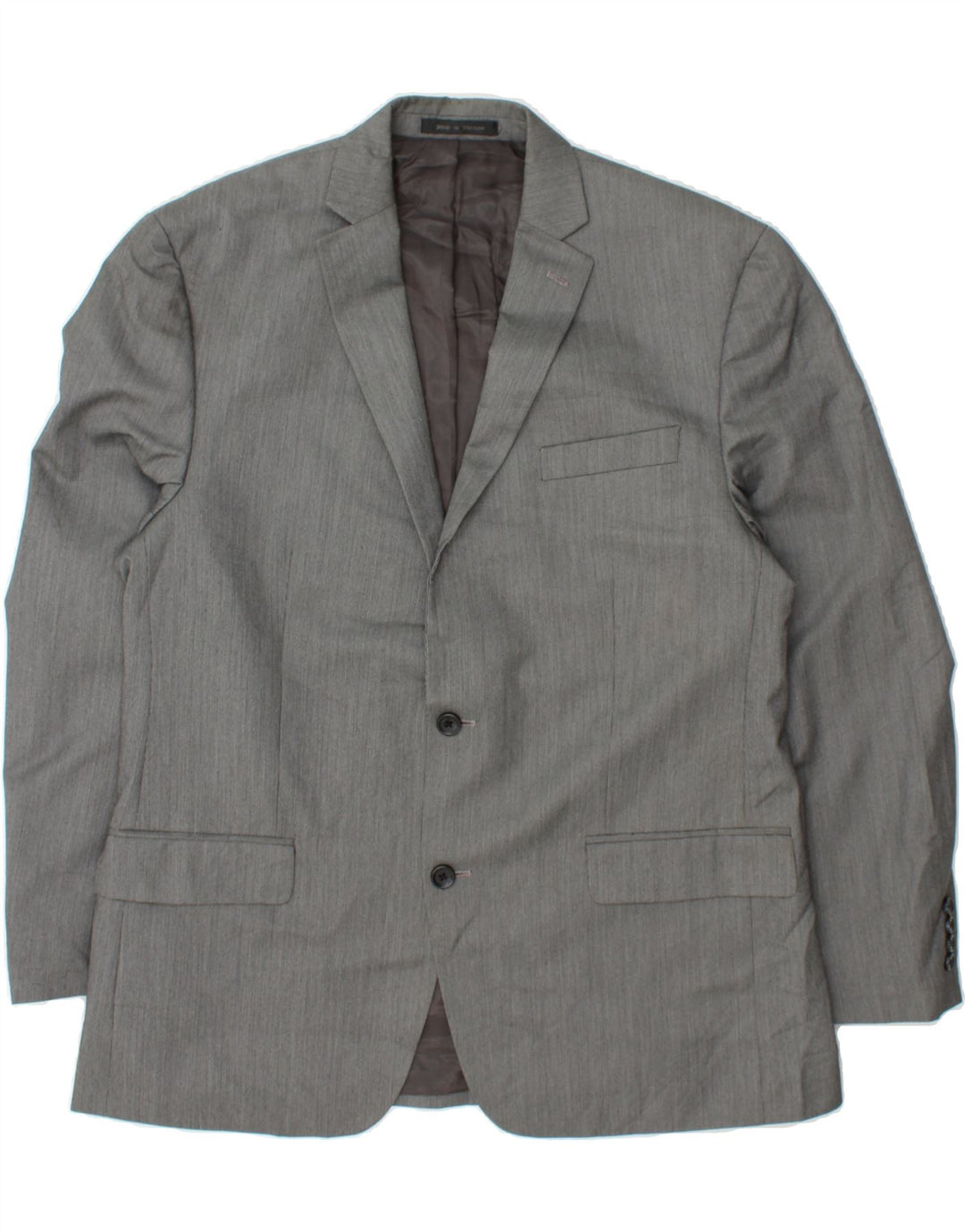 MICHAEL KORS Mens 2 Button Blazer Jacket UK 42 XL Grey Polyester Vintage Michael Kors and Second-Hand Michael Kors from Messina Hembry 