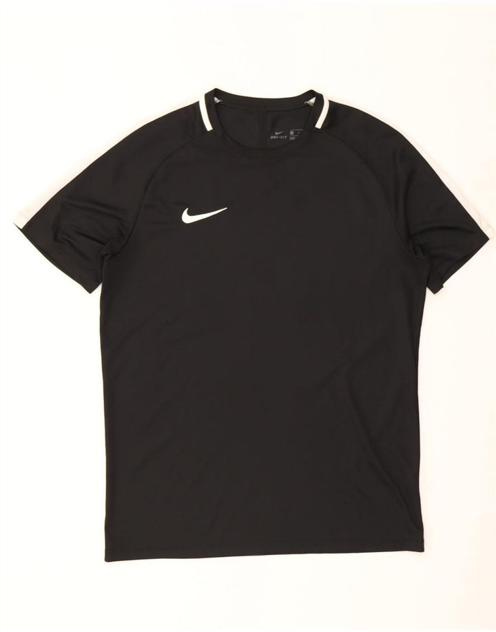 T-shirt Nike Dri Fit da uomo, grande, color block nero