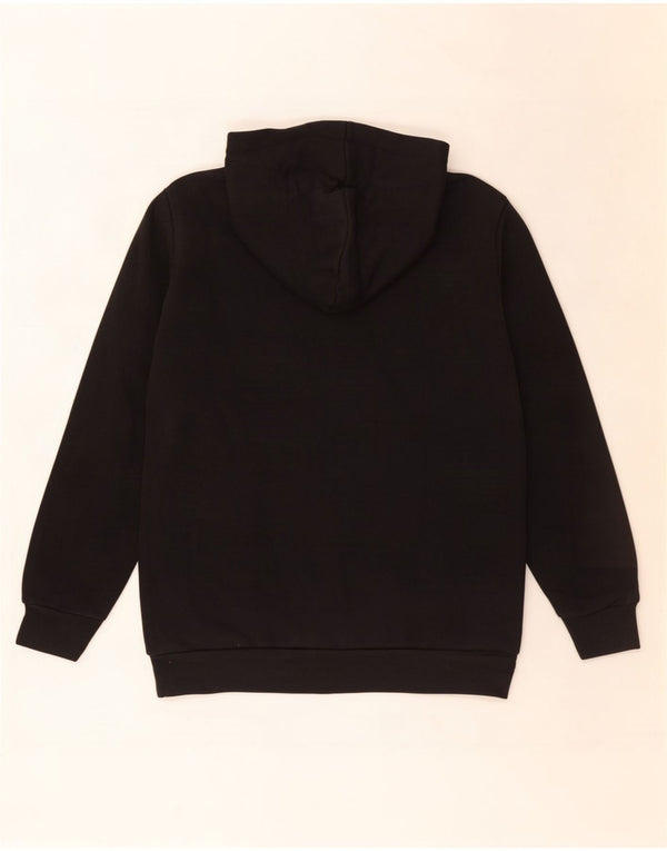 Felpa con cappuccio da uomo Adidas Medium in cotone nero