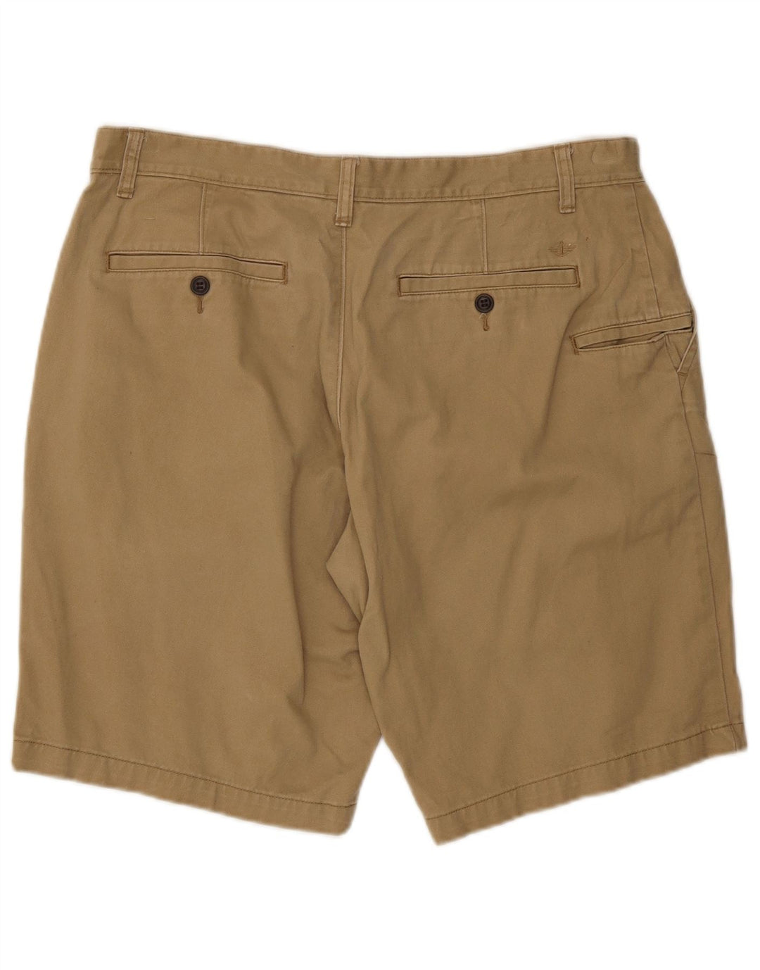 DOCKERS Pantaloncini cargo da uomo W36 grandi in cotone beige