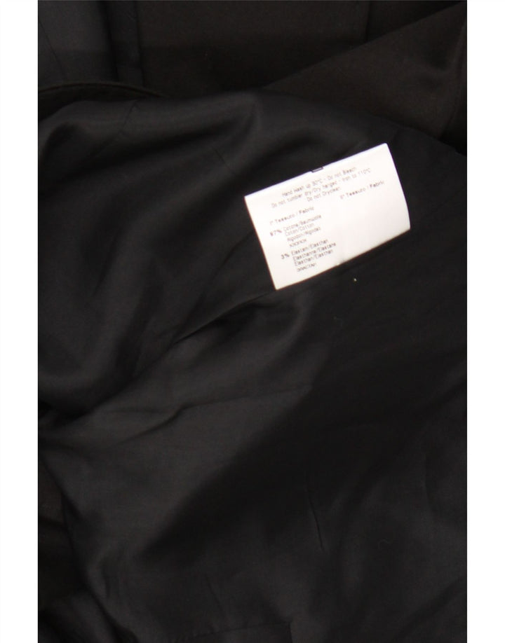 Giacca Blazer da Donna a 2 Bottoni Roccobarocco IT 50 XL Cotone Nero