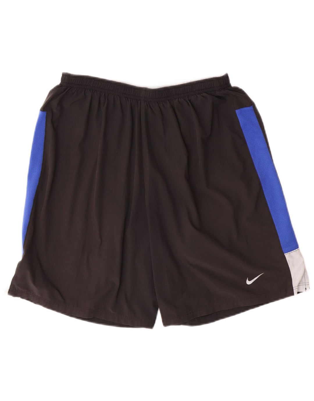 NIKE Mens Dri Fit Sport Shorts Small  Black Colourblock