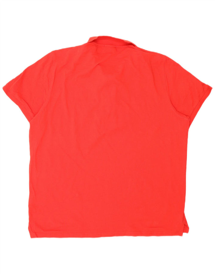 Polo GANT da uomo vestibilità regolare 2XL in cotone rosso