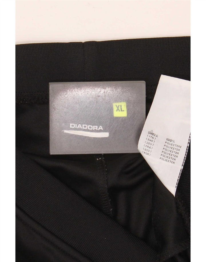 Pantaloni da tuta da uomo Diadora XL Nero Poliestere