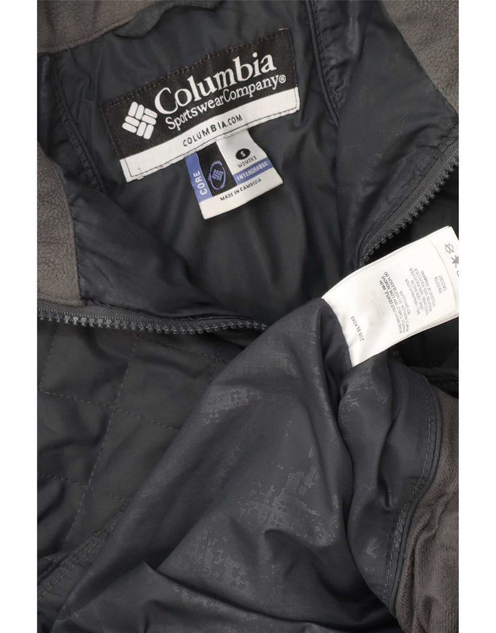 Giacca trapuntata da donna Columbia UK 10 Small Poliestere grigio