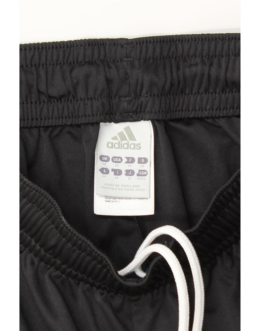 Pantaloncini sportivi Adidas Climalite da uomo medio poliestere nero