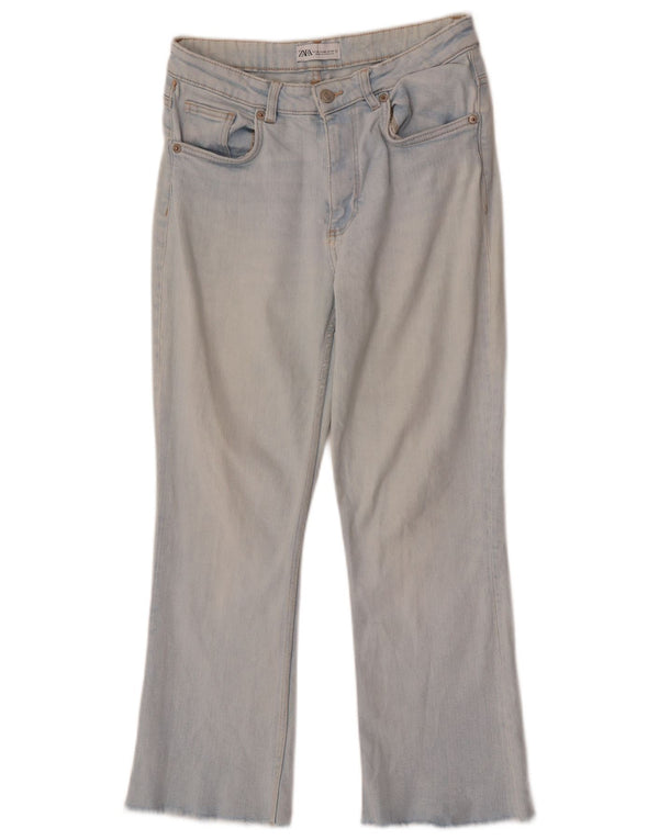 Jeans Bootcut da donna Zara EU 38 Small W28 L26 Cotone blu