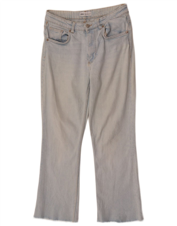 Jeans Bootcut da donna Zara EU 38 Small W28 L26 Cotone blu