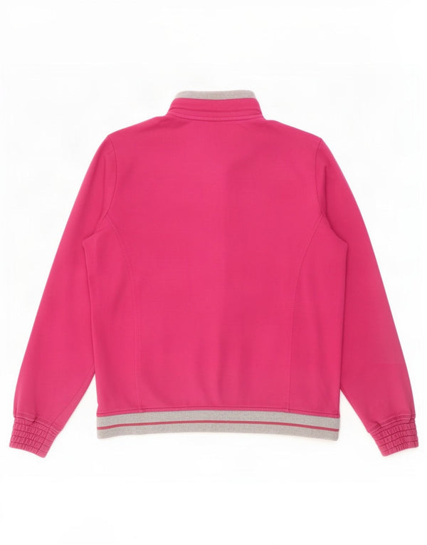 Giacca da tuta da donna Champion UK 12 Cotone color block rosa medio